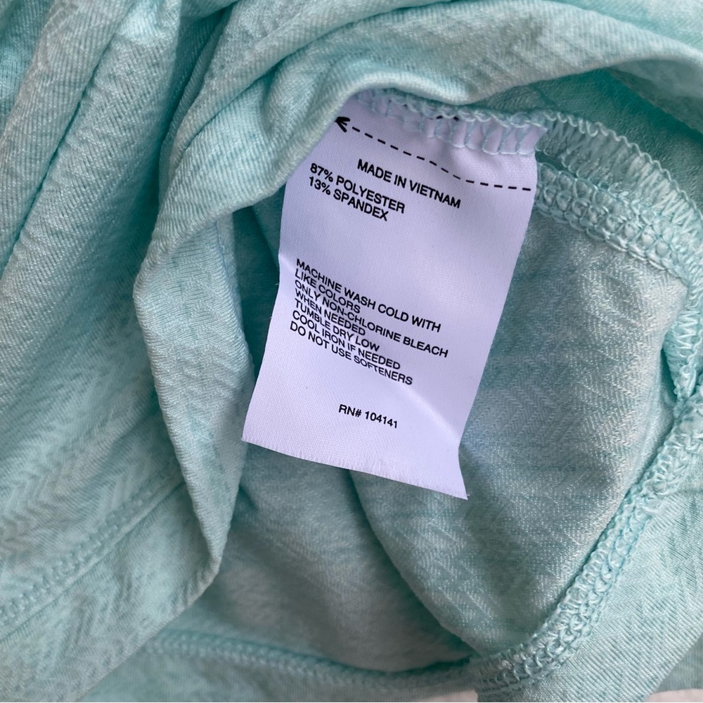 DSG Aqua Long Sleeve Quarter-Zip Top - Picture 6 of 6